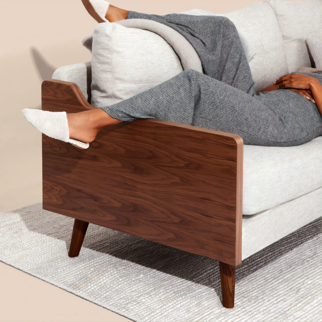 Representación visual del descanso a la hora de la siesta gracias a la domótica de una casa inteligente